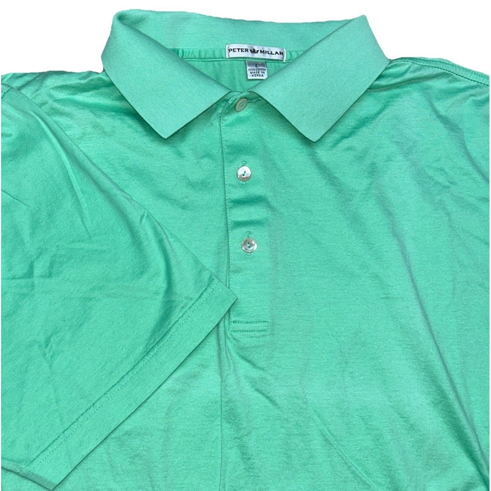 Peter‎ Millar Short Sleeve Polo Men's Large Shirt